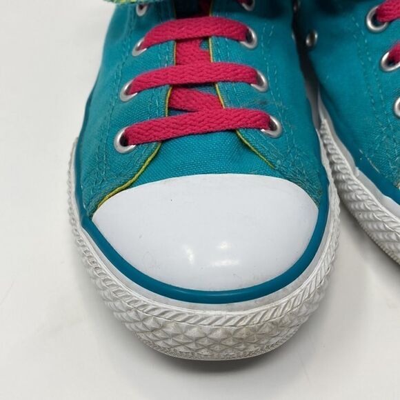Converse Chuck Taylor All Star Colour Block Double Tongue Sneakers - Picture 9 of 13